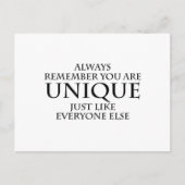 Carte Postale unique (Devant)