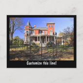 Carte Postale Unique au-dessus (Devant)