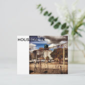 Carte postale unique de Houston (Debout devant)