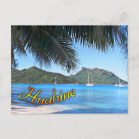 Carte postale unique de Huahine, La Femme enceinte