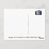 Carte postale unique de publicité Publié sur N.Y.C (Dos)