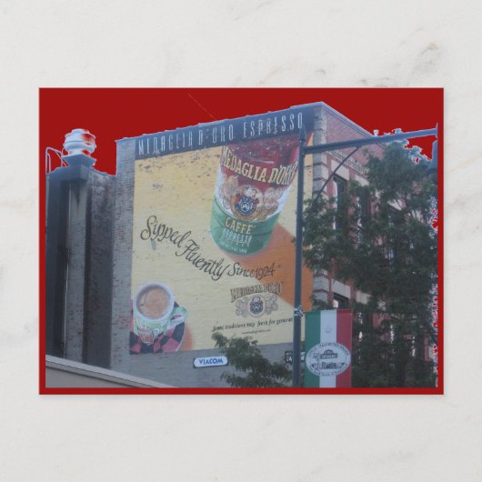 Carte postale unique de publicité Publié sur N.Y.C (Devant)