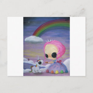 Carte Postale Uniquement l'amour et le rire