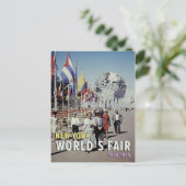 Carte Postale Unisphere (Debout devant)