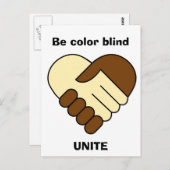 Carte postale 'Unite' (Devant / Derrière)