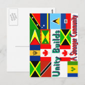 Carte Postale Unité caraïbe-canada (Devant / Derrière)