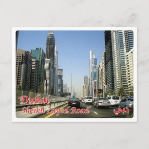 Carte Postale United Arab Emirates - Dubai - Sheikh Zay -