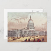 Carte Postale United States Capitol, Washington D.C. (Devant / Derrière)