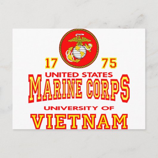 Carte Postale United States Marine Corps University of Vietnam (Devant)