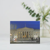 Carte Postale United States Treasury Department Washington DC (Debout devant)