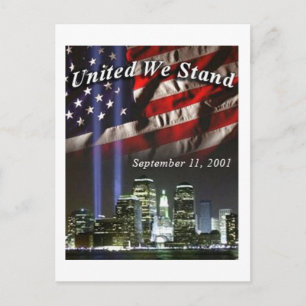 Carte Postale United We Stand 3