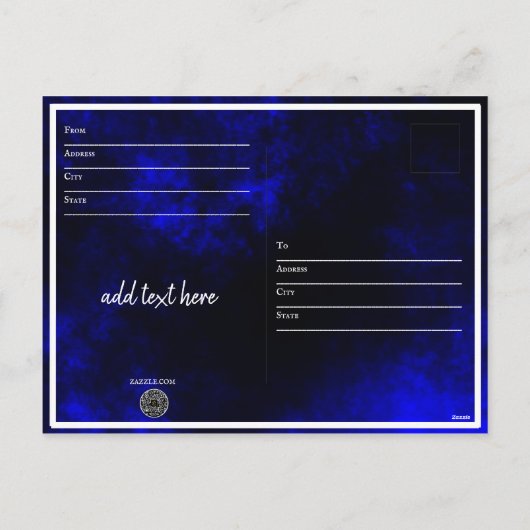 Carte postale Unity USA, Porto Rico & Cuba (Dos)