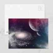 Carte Postale Univers (Devant / Derrière)