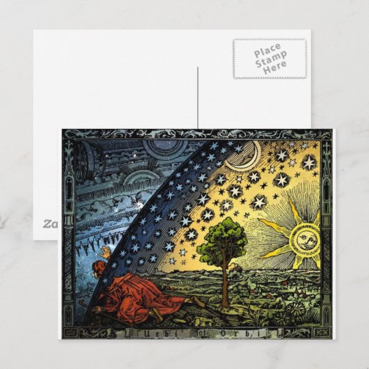 Carte Postale Univers (Devant / Derrière)