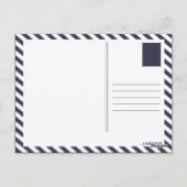 Carte Postale univers concentrique (Dos)