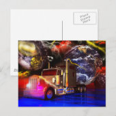 Carte Postale Univers en expansion (Devant / Derrière)