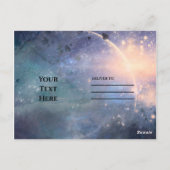 Carte Postale Univers Triple Lune Céleste Goddess Moonstone (Dos)