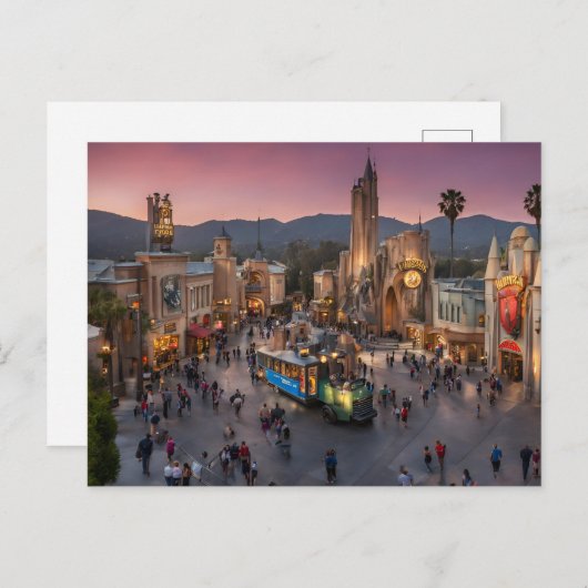 Carte Postale Universal Studios Hollywood (1) (Devant / Derrière)