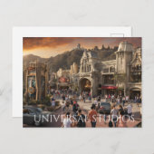 Carte Postale Universal Studios Hollywood (2) (Devant / Derrière)