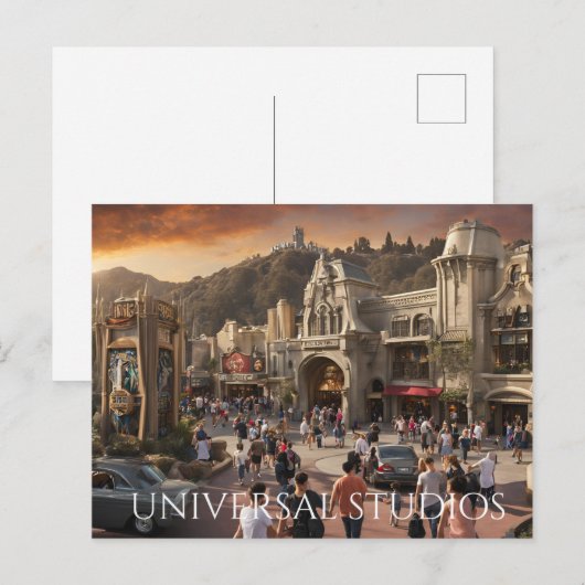 Carte Postale Universal Studios Hollywood (2) (Devant / Derrière)