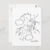 Carte postale universelle à automne libre (Devant / Derrière)