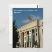 Carte Postale Universidad Autonoma de Madrid (Devant / Derrière)