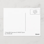 Carte Postale Universidad Autonoma de Madrid (Dos)