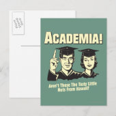 Carte Postale Universitaire : Nus Savoureux De Hawaii (Devant / Derrière)