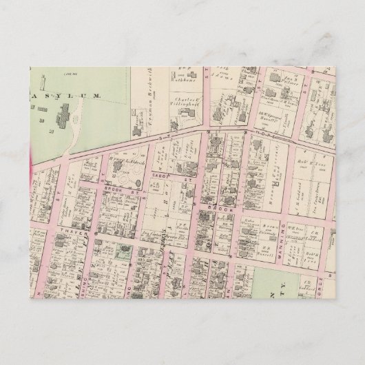 Carte Postale Université Brown (Devant)