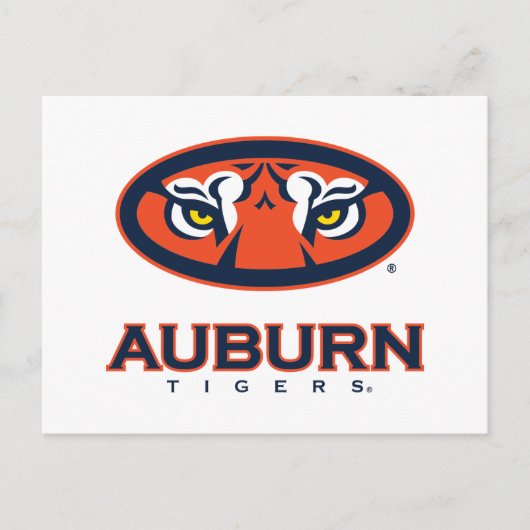 Carte Postale Université d'Auburn | Auburn Tigers (Devant)