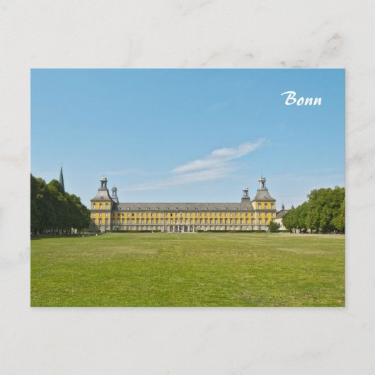 Carte Postale Université de Bonn (Devant)