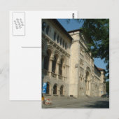 Carte Postale Université de Bucarest (Devant / Derrière)