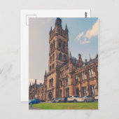 Carte Postale Université de Glasgow (Devant / Derrière)