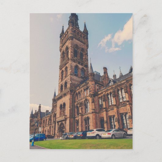 Carte Postale Université de Glasgow (Devant)