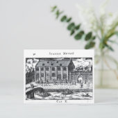 Carte Postale Université de Leiden,'A Dutch Athens' (Debout devant)