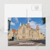 Carte Postale Université de Manchester (Devant / Derrière)
