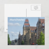 Carte Postale Université de Manchester (Devant / Derrière)