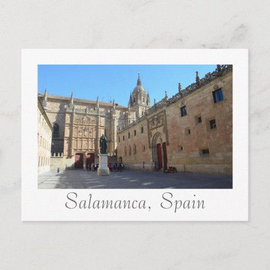 Carte Postale Université de Salamanque (Devant)