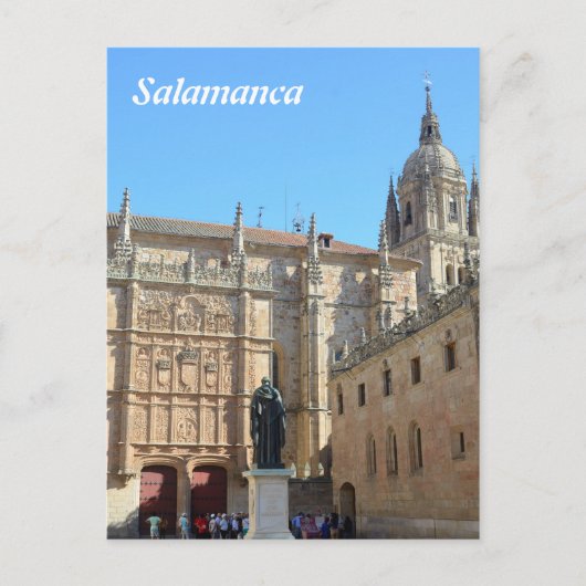 Carte Postale Université de Salamanque (Devant)