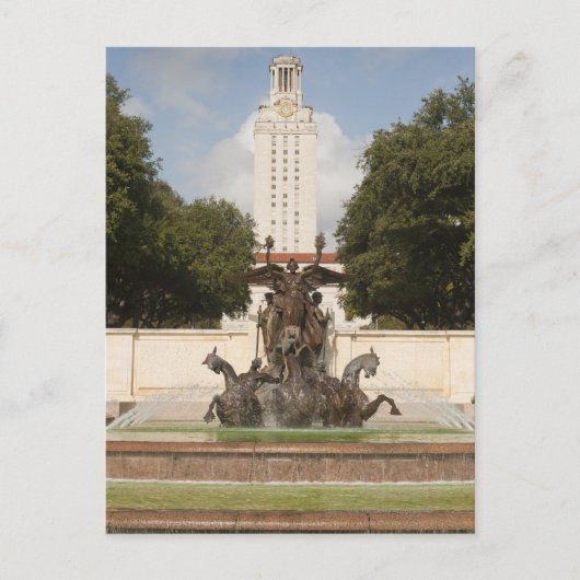 Carte Postale Université de Texad Horloge Tower. (Devant)