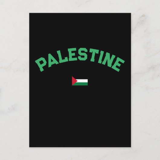 Carte Postale Université de Varsity de l'État de Palestine (Devant)