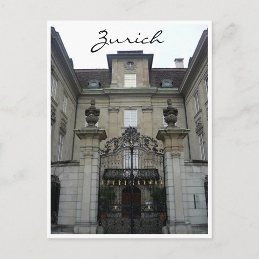 Carte Postale université de zurich (Devant)