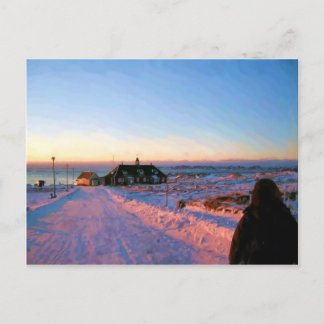 Carte Postale Université du Groenland par Ozborne Whilliamsson