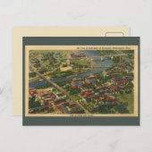 Carte Postale Université du Minnesota, Minneapolis (Devant / Derrière)