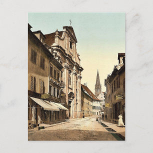 Carte Postale Université, Fribourg, Baden, Allemagne rare Phot