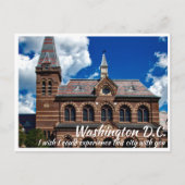 Carte Postale Université Gallaudet de Washington (Devant)