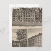 Carte Postale Université Garfield, Kansas (Devant / Derrière)