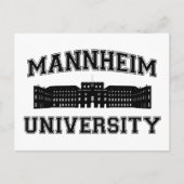 Carte Postale Université Universität Mannheim / Mannheim (Devant)