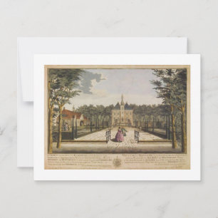 Carte Postale unk. colorisation 1760 Imprimer Kasteel De Essenbu