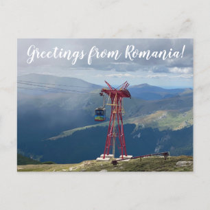 Carte Postale UnMondeACelerer: Salutations de Roumanie !